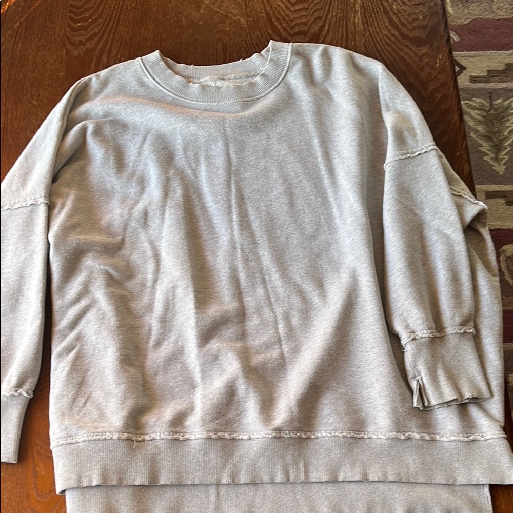 Aerie gray crewneck